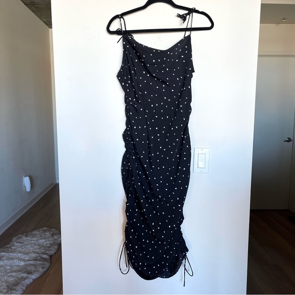 Lioness String Along Mini Dress Hearts Black - Picture 3 of 10